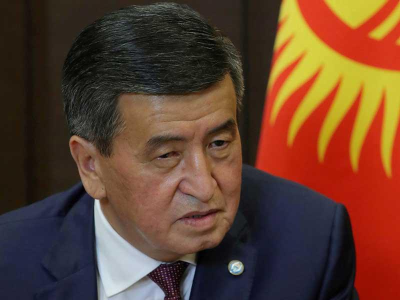 رئيس قرغيزستان سورونباي جينبيكوف