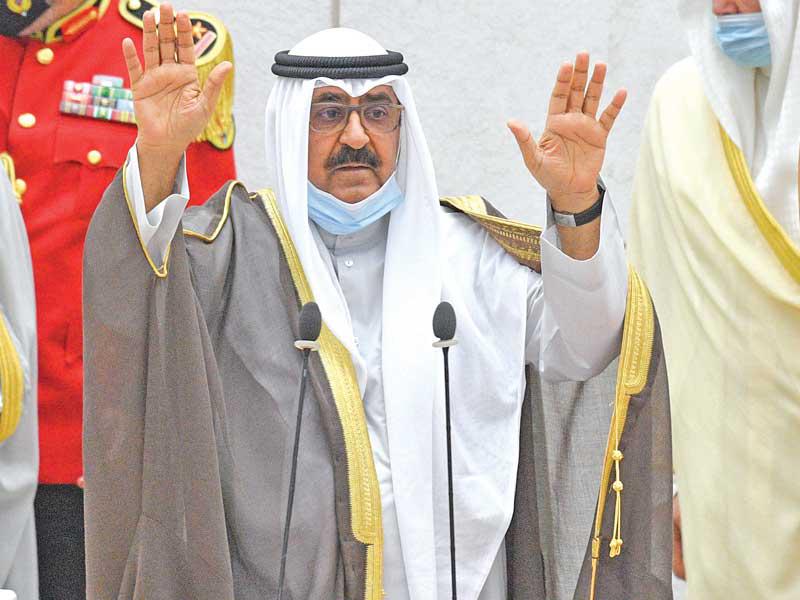  سمو ولي العهد الشيخ مشعل الأحمد