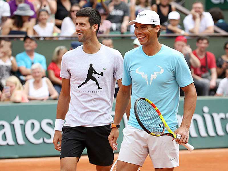 رافايل نادال ونوفاك ديوكوفيتش