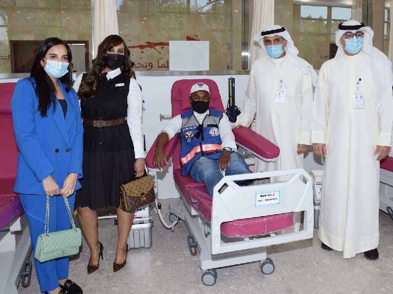 مشاركة البنك في الحملة