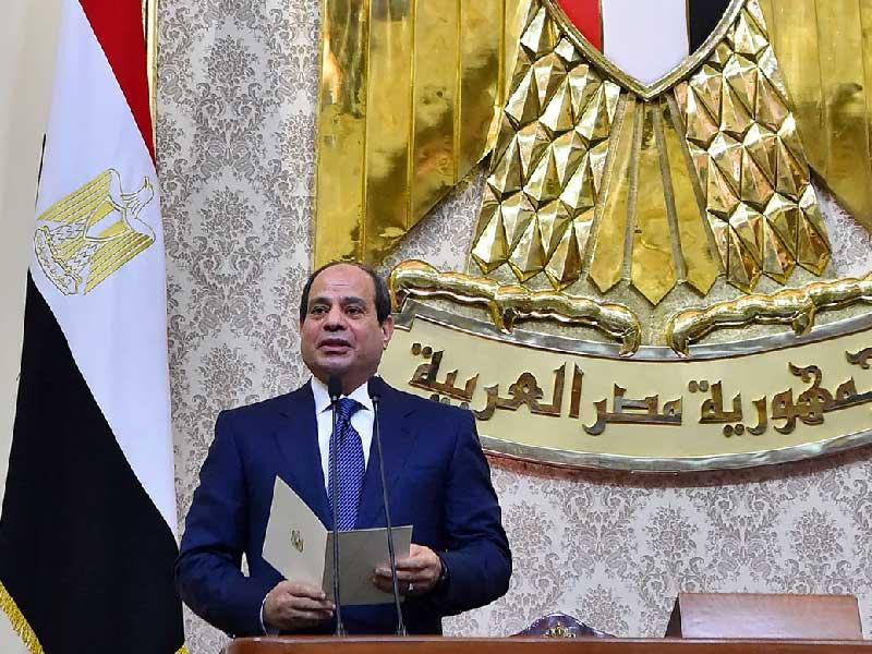  الرئيس المصري عبدالفتاح السيسي
