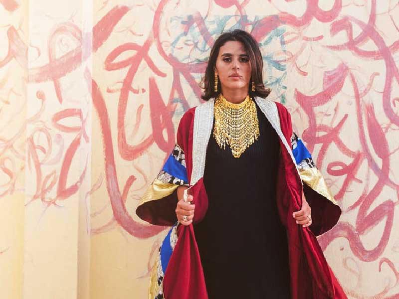 الفنانة البحرينية سماوة الشيخ