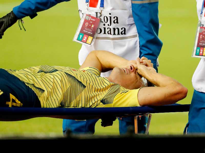 إصابة لاعب نادي  باير ليفركوزن سانتياغو أرياس