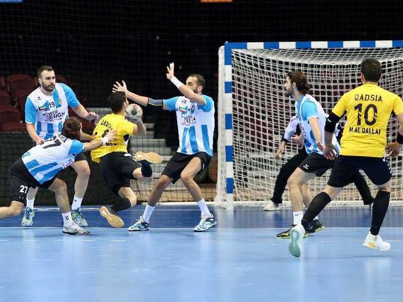 جانب من لقاء سابق بين السالمية والقادسية 