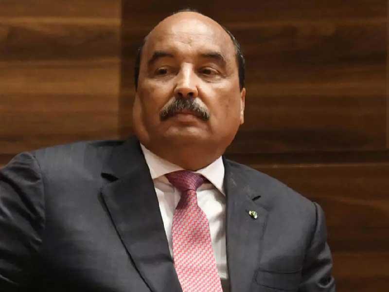 الرئيس الموريتاني السابق محمد ولد عبدالعزيز