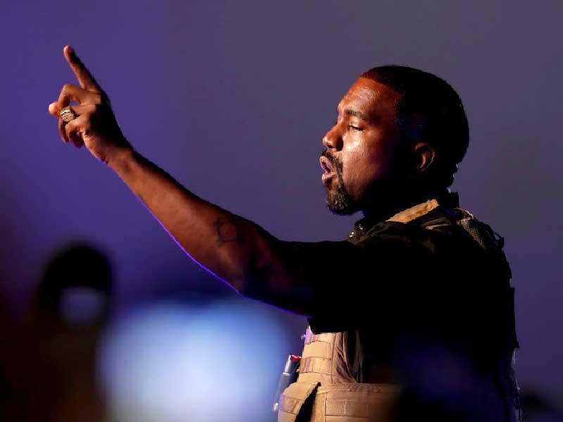  مغني الراب الأميركي كاني ويست