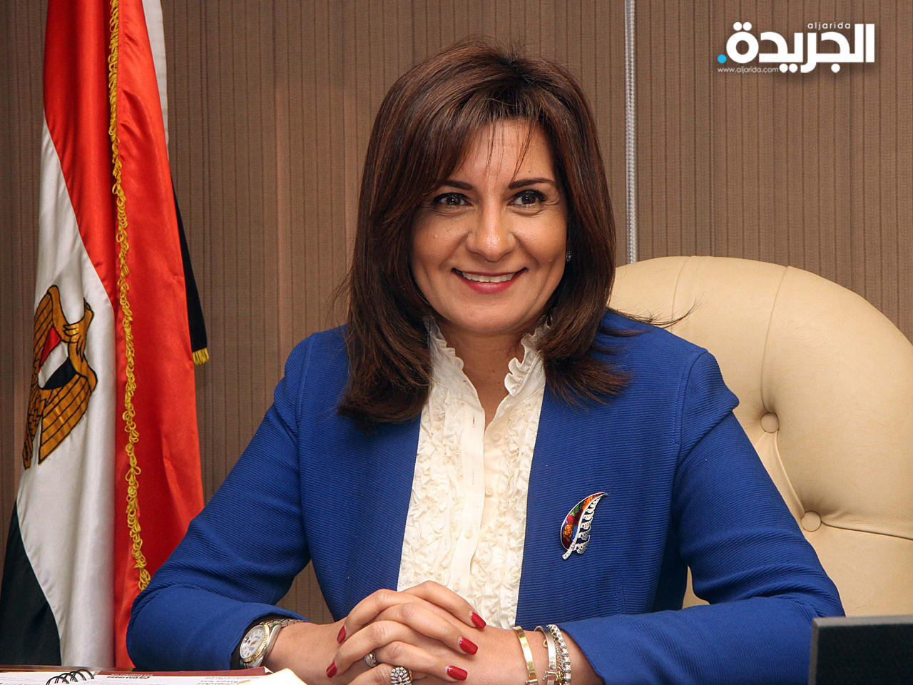 وزيرة الدولة للهجرة وشئون المصريين بالخارج  نبيلة مكرم عبدالشهيد