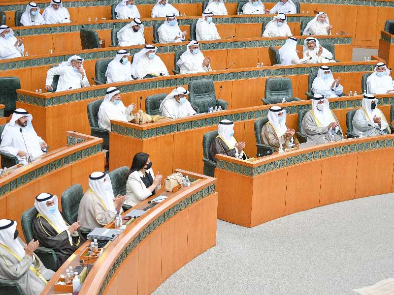 جانب من الجلسة الختامية لدور الانعقاد الرابع