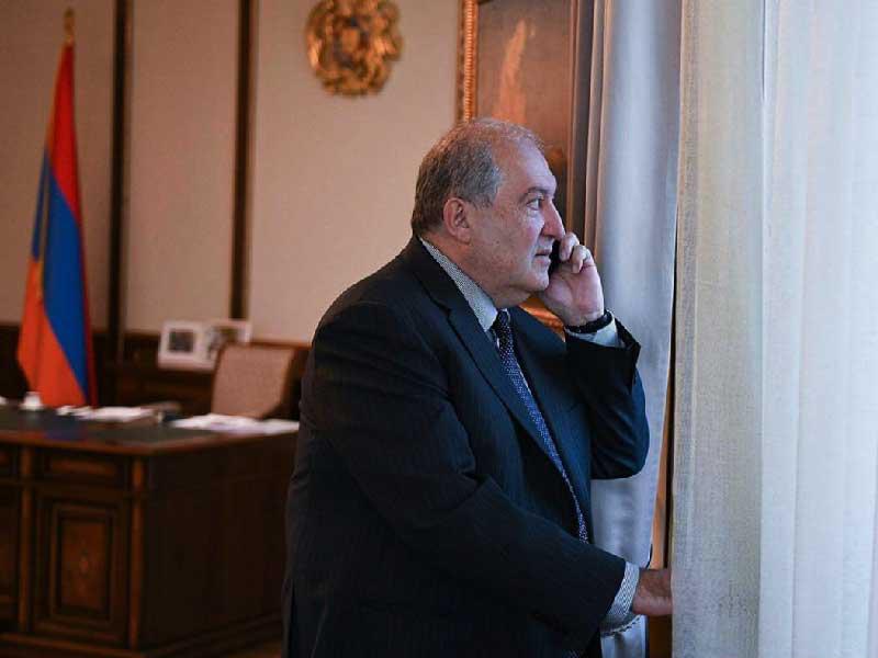 رئيس أرمينيا آرمين سركيسيان