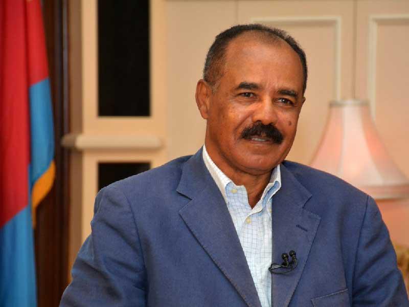  الرئيس الإريتري أسياس أفورقي