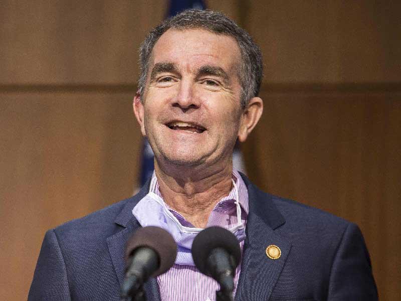 حاكم ولاية فرجينيا الديمقراطي رالف نورثام