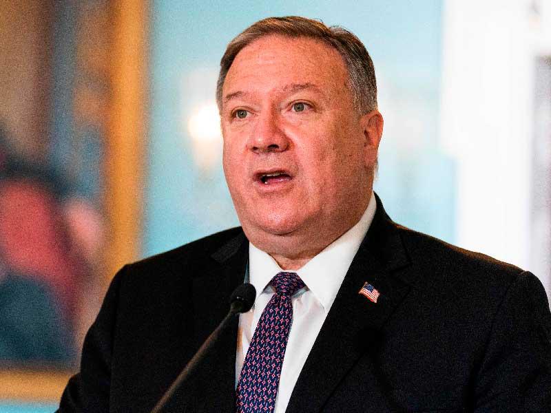  وزير الخارجية الأميركي مايك بومبيو