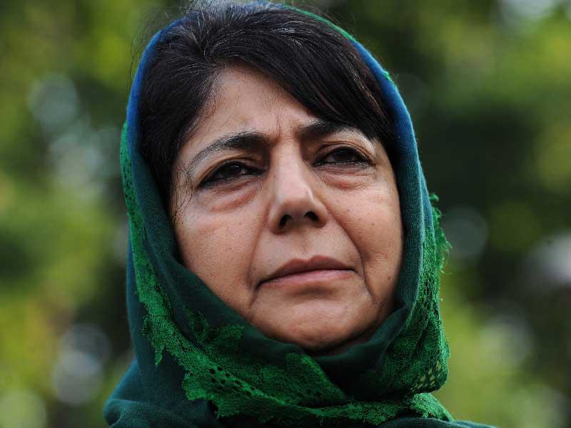  رئيسة الوزراء السابقة لكشمير نحبوبة مُفتي