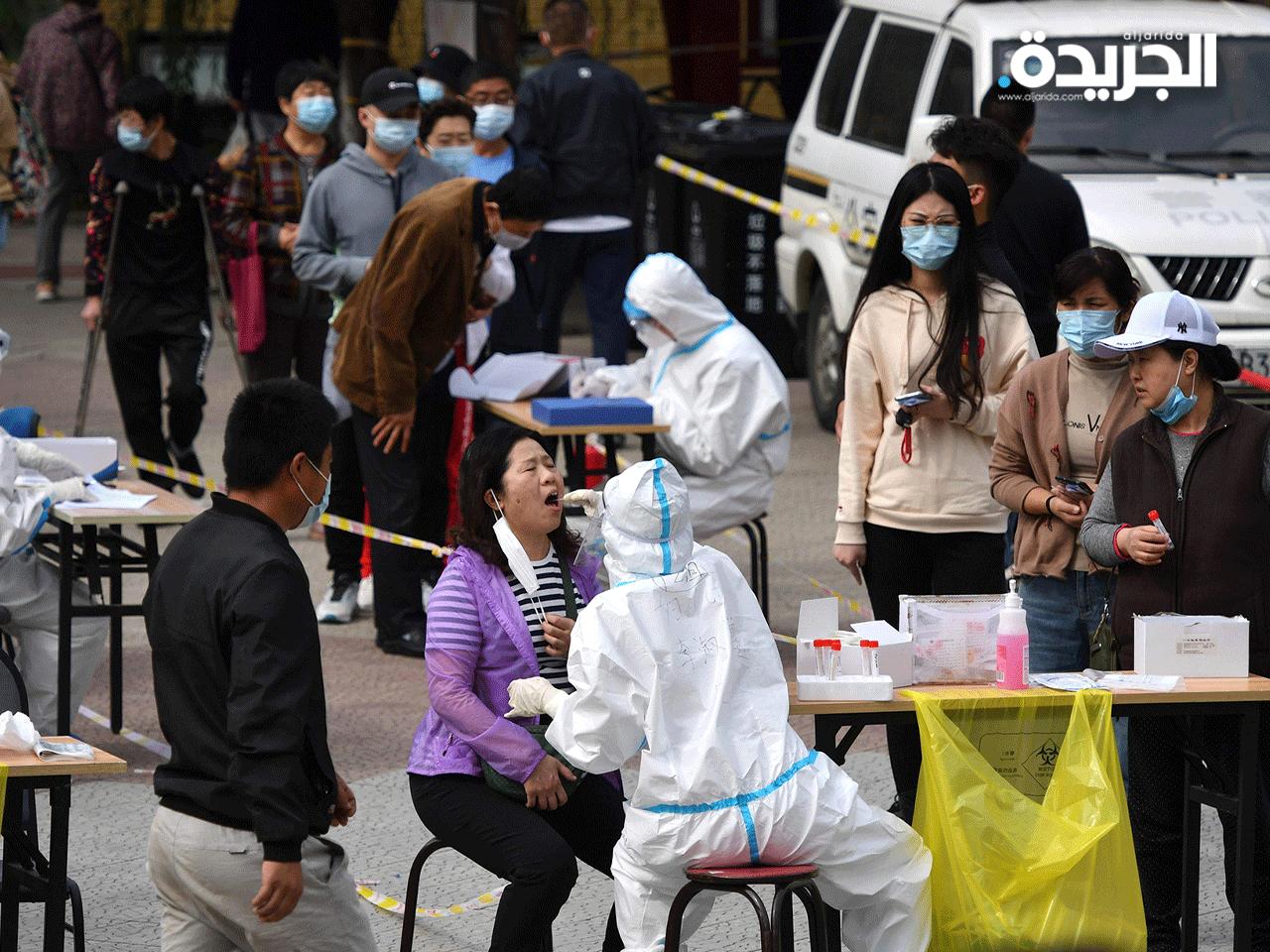 جانب من عملية الفحص المليونية