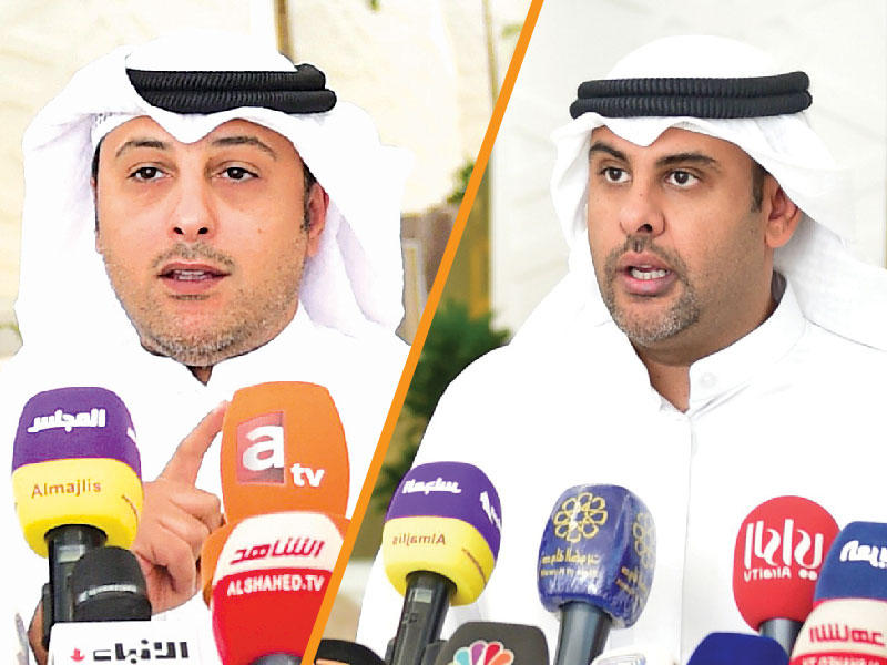 النائبان يوسف الفضالة وأحمد الفضل