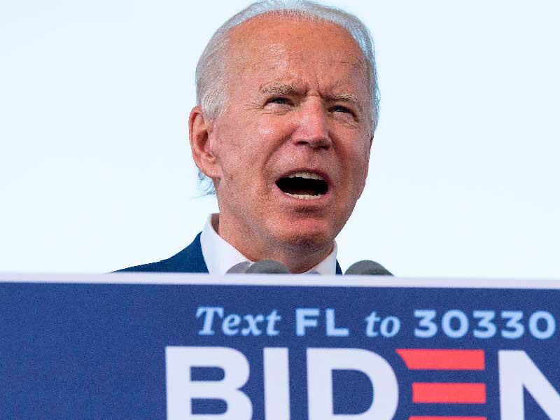 المرشح الديمقراطي جو بايدن 