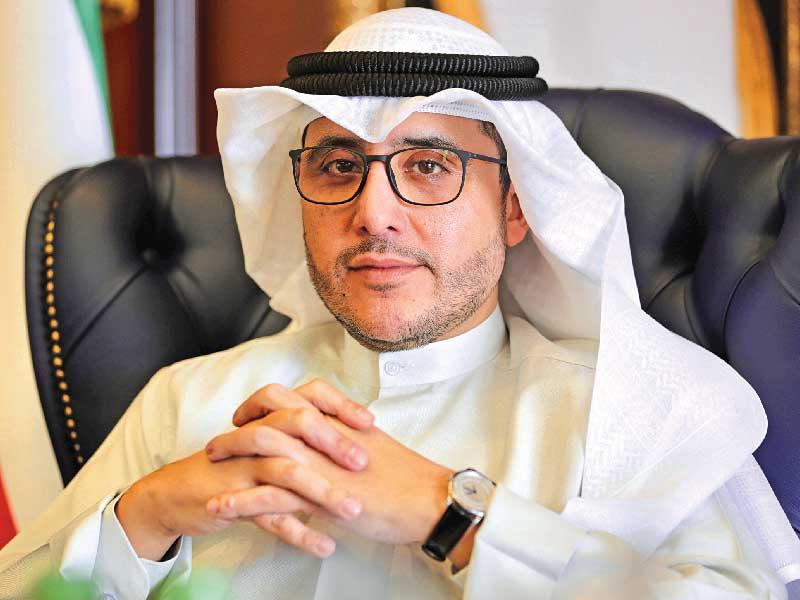 وزير الخارجية الشيخ الدكتور أحمد الناصر 