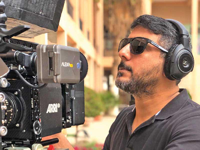 المخرج والمونتير محمد كاظم 