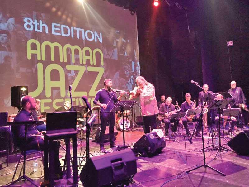 جانب من مهرجان الجاز الأردني 