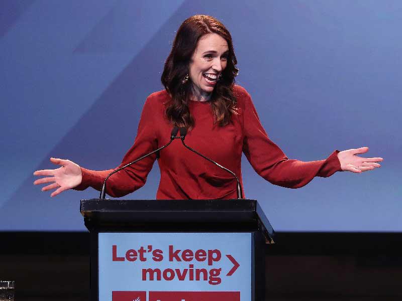 رئيسة الوزراء جاسيندا أرديرن 