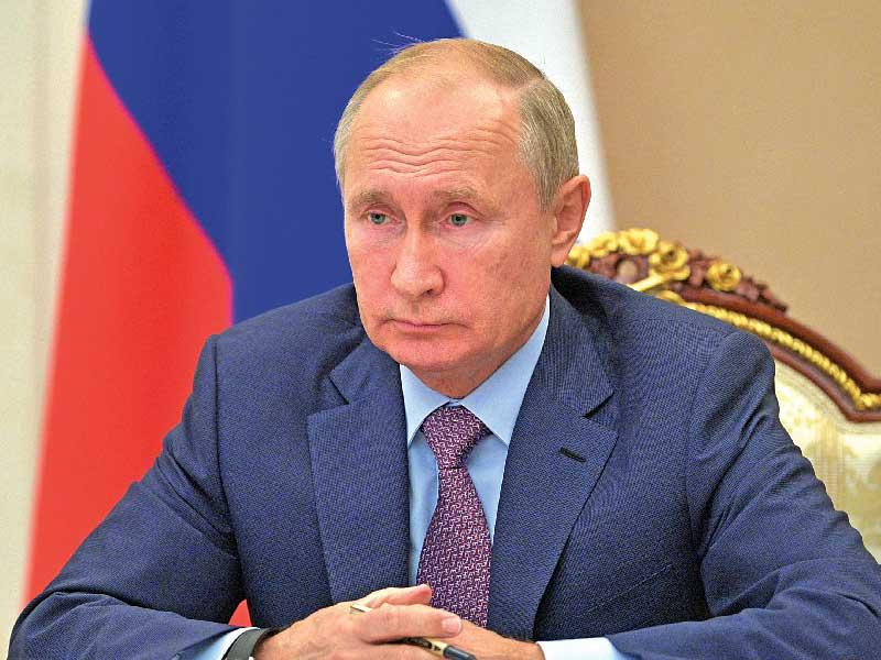  الرئيس الروسي فلاديمير بوتين