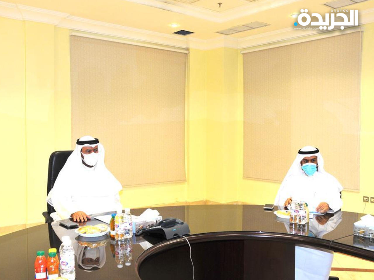 العفاسي مترئساً الاجتماع