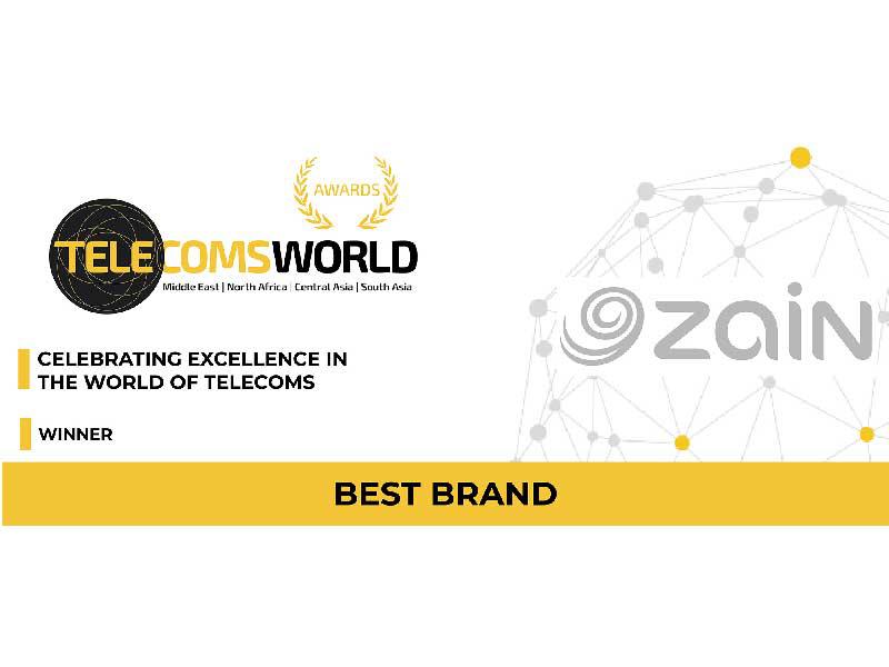 «زين» أفضل علامة تجارية للاتصالات في الشرق الأوسط لـ 2020 