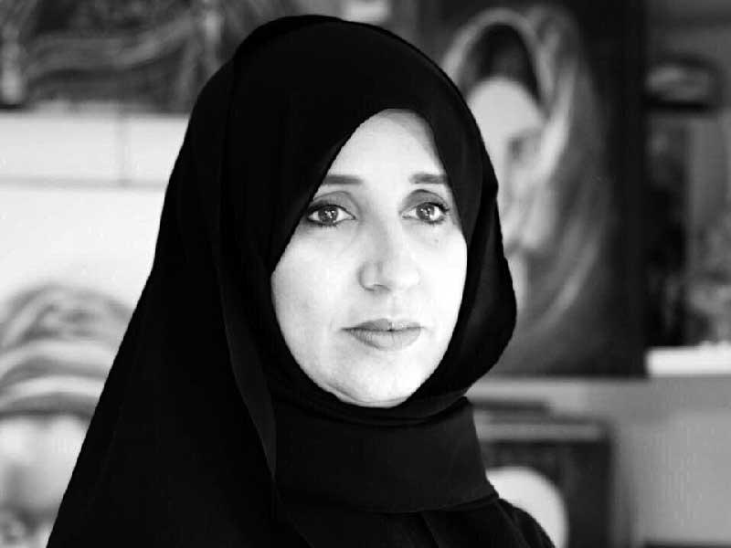 الفنانة التشكيلية منال الشريعان