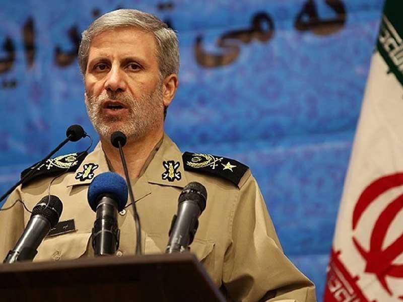 وزير الدفاع الإيراني العميد أمير حاتمي 