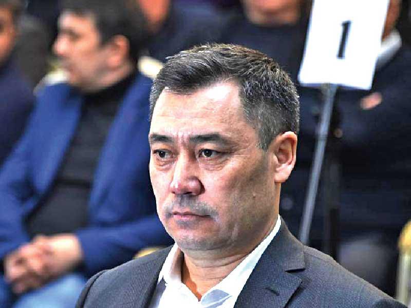 رئيس قيرغيزستان الجديد بالإنابة صدر جباروف