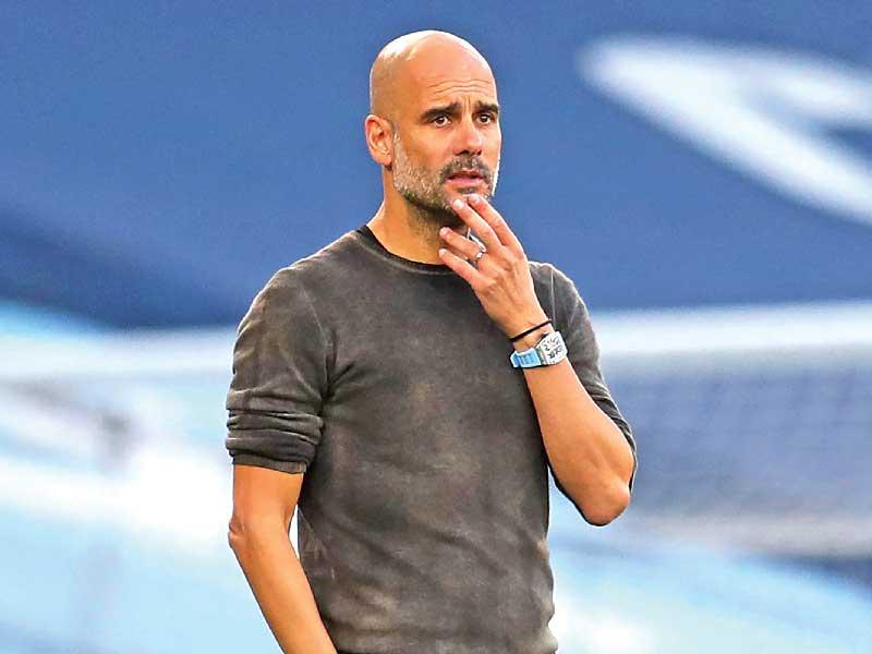  المدرب الإسباني جوزيب غوارديولا