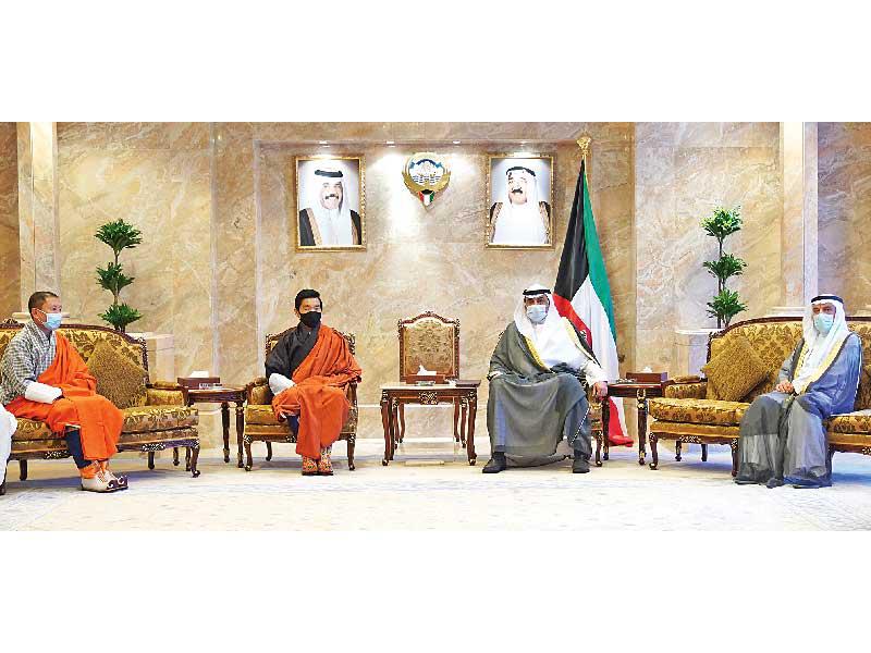 الخالد مستقبلاً ممثل ملك بوتان أمس