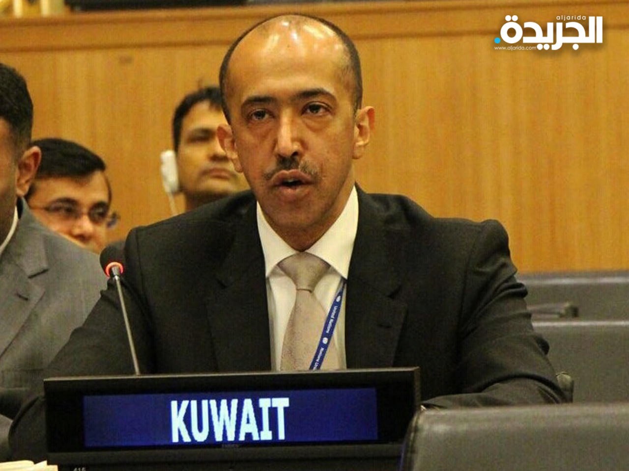 نائب المندوب الدائم الوزير المفوض بدر المنيخ