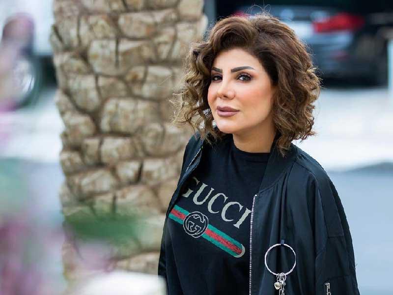 الفنانة إلهام الفضالة