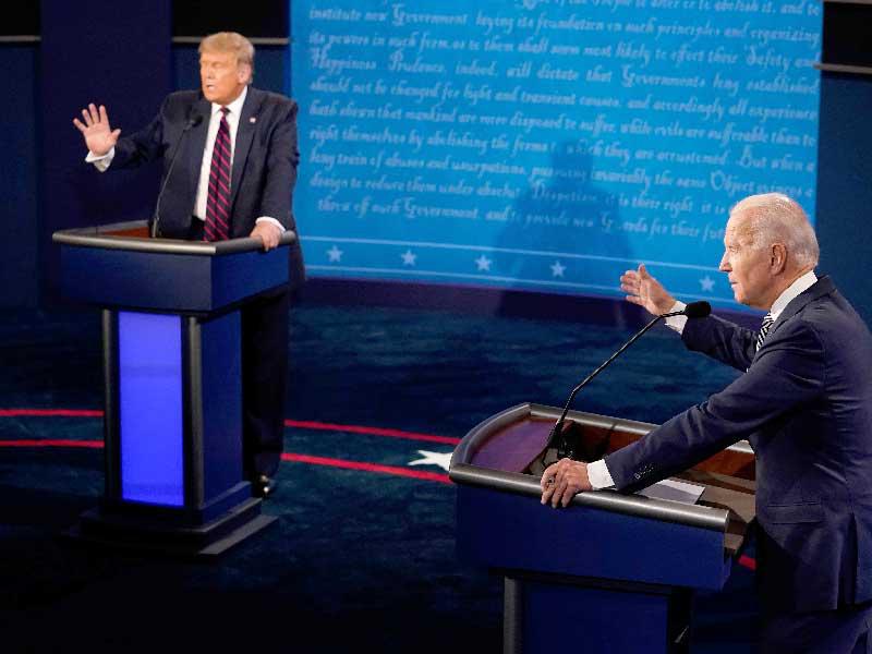 المناظرة بين الرئيس الجمهوري دونالد ترامب ومنافسه الديمقراطي جو بايدن ستشهد تعديلا في القواعد