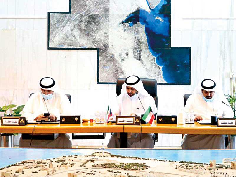 جانب من اجتماع لجنة الفروانية 