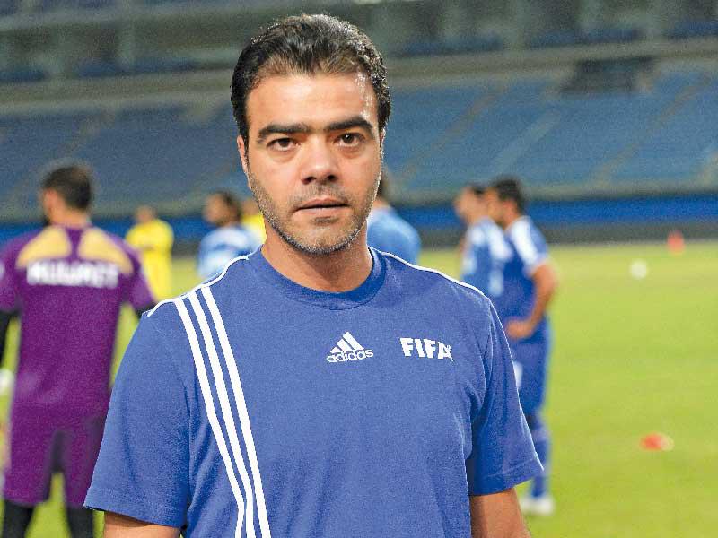 مدير فريق العربي أحمد النجار 