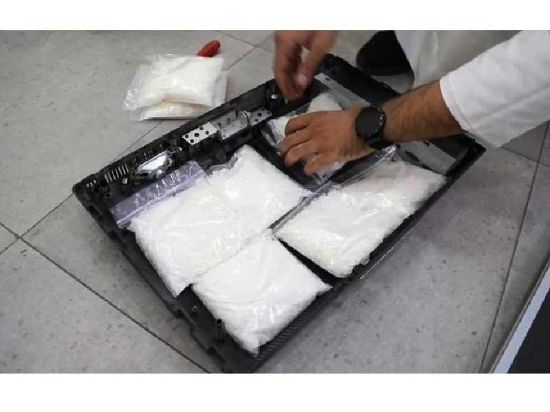 مادة الشبو المضبوطة مع المتهمين