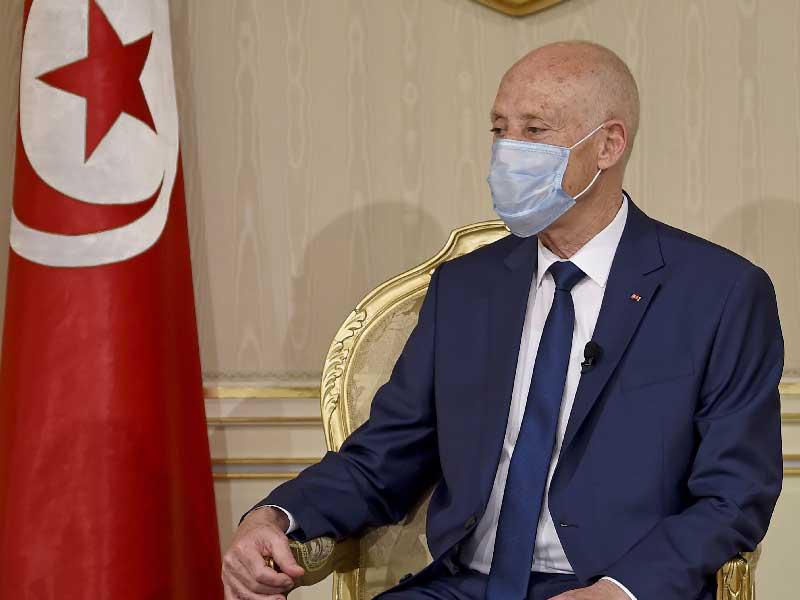 الرئيس التونسي قيس سعيد 