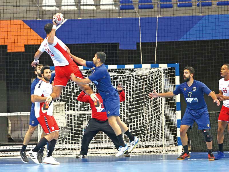 جانب من مباراة الكويت وبرقان (تصوير جورج رجي)