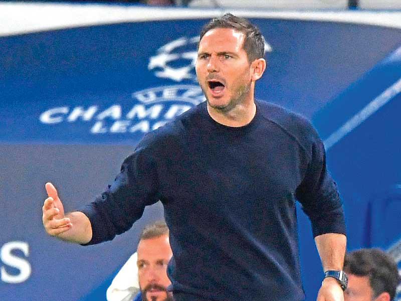 مدرب تشلسي  فرانك لامبارد