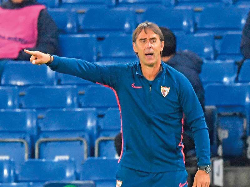 مدرب إشبيلية جولين لوبيتيغي