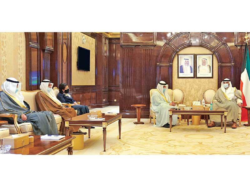 الخالد مستقبلا الناصر ومسؤولي «الصندوق الكويتي»