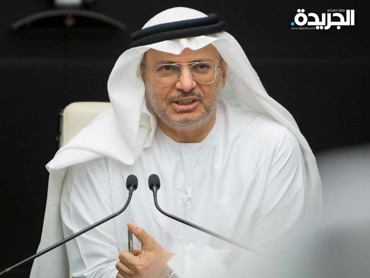  وزير الدولة الإماراتي للشؤون الخارجية أنور قرقاش