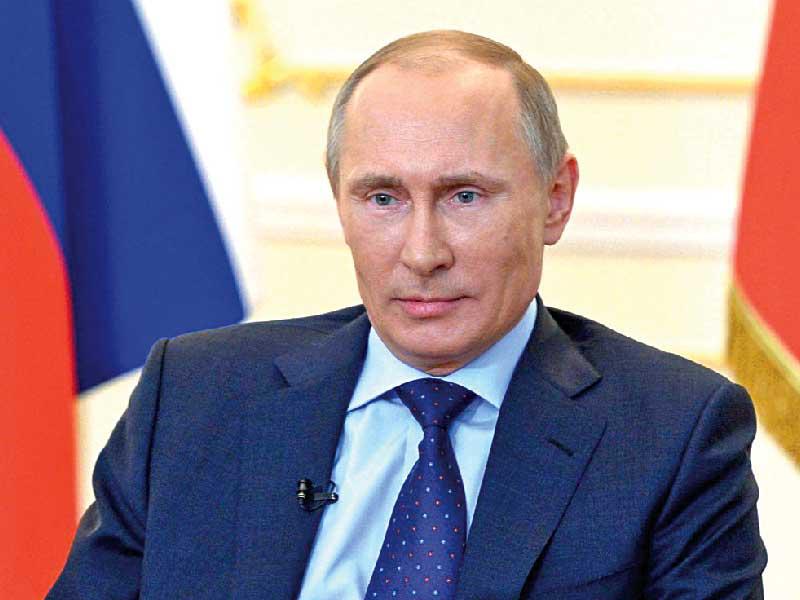 الرئيس الروسي فلاديمير بوتين 