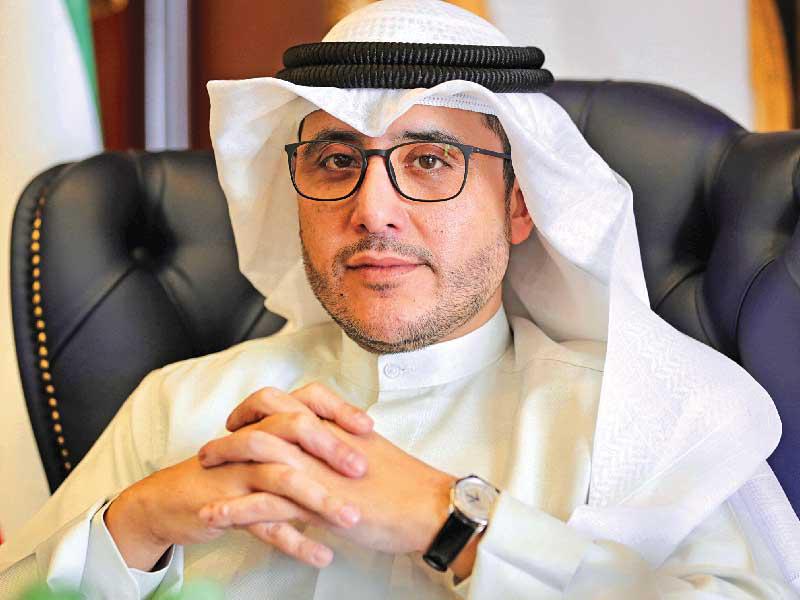  وزير الخارجية الشيخ د. أحمد الناصر