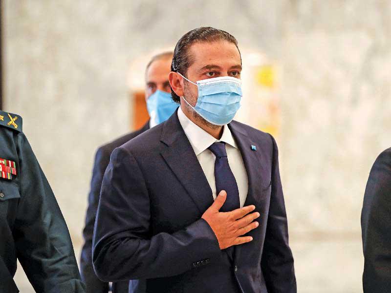 رئيس الحكومة اللبنانية المكلف سعد الحريري