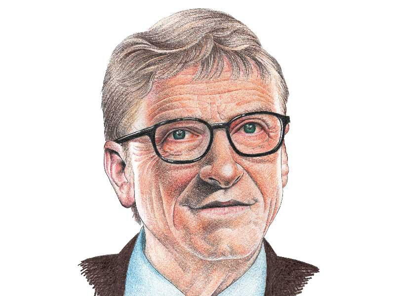 بيل غيتس مؤسس عملاق البرمجيات «مايكروسوفت»