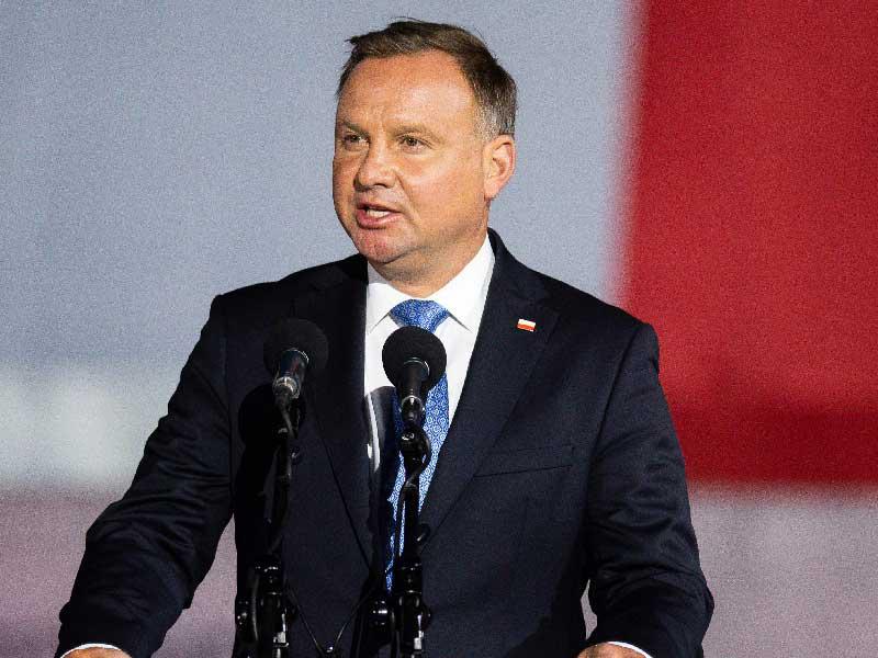 الرئيس البولندي أندريه دودا 