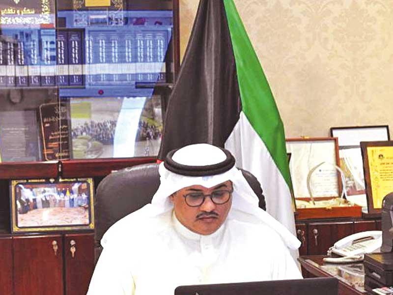  المدير العام للإدارة العامة للجمارك المستشار جمال الجلاوي خلال اجتماع هيئة الاتحاد الجمركي